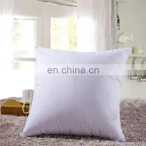 Down Like Microfiber White Cushion Insert Down Alternative Cushion Pad thumbnail-1