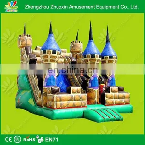 Cute Children Inflatable Combo Space Jumping Castle for Sale thumbnail-1