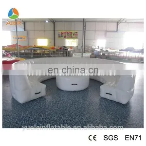 White Outdoor Inflatable Sofa, Sofa Furniture, Air Filled Sofa/couch, Air Bed Inflatable Bed Sofa for Sale thumbnail-2