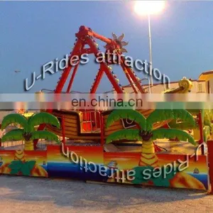 Amusement Machine Pirate Ship With Trailer thumbnail-1