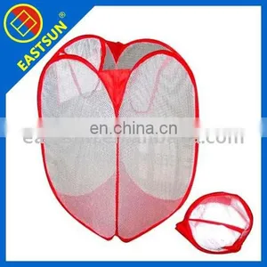Plastic Laundry Basket Pop up Laundry Hamper thumbnail-1