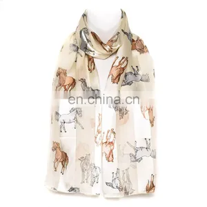 Cashmere Scarf and Shawl Cheap New Fabric Print thumbnail-5