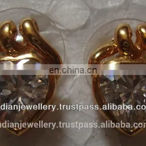 Cz Earrings Jewelry Manufacturer, Cz Chandelier Jewellery Exporter thumbnail-3