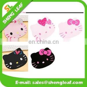 Custom Hello Kitty Logo Promotion Nature Rubber Mouse Pad thumbnail-6