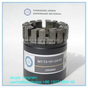 AQ BQ NQ HQ PQ Impregnated Diamond Core Bit thumbnail-1