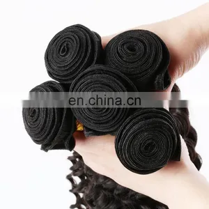 Cheap Straight Hair Weave Deep Curl Brazillian Human Hair thumbnail-2