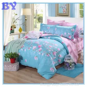 Printed Bed Sheet Fabric 100 Percent Polyester Microfiber Fabric for Bedsheets /mattress Cover thumbnail-1
