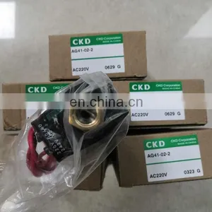 CKD Brass Solenoid Valve AG41-02-2 thumbnail-2
