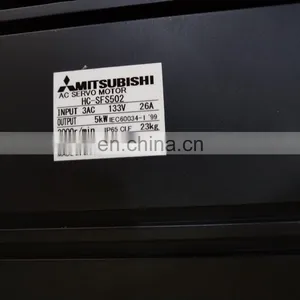 High Output Power HC-SFS502 5KW Original Mitsubishi AC Servo Motor For Wrapping Machine thumbnail-3