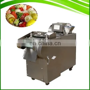 Small Manufacturing Machines Potato Cut Slice Strip Shred Chip Cube Vegetable Cutting Machine thumbnail-6