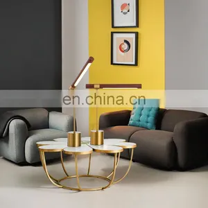 2020 Custom Logo Nordic Modern Design Copper Lamp Foldable Reading Desk Lamp for Hotel Decoration thumbnail-4