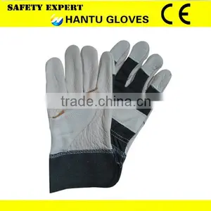 Cow Boy Cow Split Leather Glove, Full Palm thumbnail-1