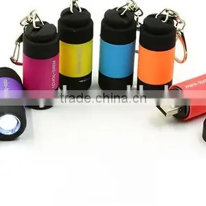 0.5W Mini Keychain Usb Flashlight thumbnail-5