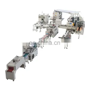 High Productivity Edge Embossed Box Facial Tissue Machine Production Line thumbnail-1