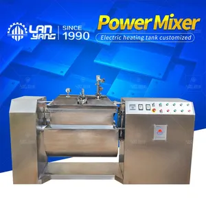 Electric Heating Powder Mixer, Powder Dryer, Stainless Steel Horizontal Mixer, Electric Paddle Mixing Equipment thumbnail-3