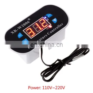 XH-W1308 W1308 Adjustable Digital Cool Heat Sensor Red/Blue Display Temperature Controller Thermostat Switch DC 12V/24V/220V thumbnail-3