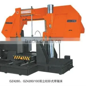 GZ4280/100 China Hydraulic Horizontal Band Saw Machine Horizontal Bandsaw for Wood thumbnail-1