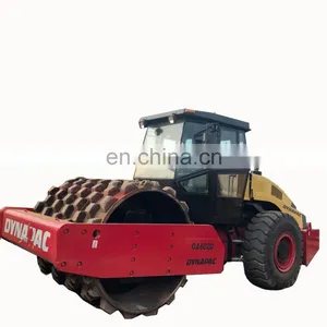 Best Selling Used Dynapac CA602D CA301 CA251 Single Drum Soil Compactor With Good Running Condition for Sale thumbnail-5