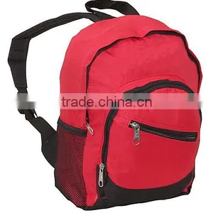Waterproof Nylon School Backpack for School thumbnail-3