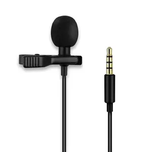 Lavalier Mic Lavalier Microphone Mini Mic 3.5mm/Type-C/Lightning ASMR Vlogging Mic for IPhone Android Collar Mic thumbnail-3