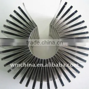 CNC Machined Aluminum Cooling Fins thumbnail-1