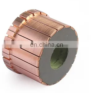 Electric Brush Hook Type Starter Copper 24 Segments Dc Motor Armature Commutator thumbnail-4