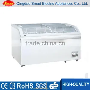 260L Supermarket Ice Cream Display Chest Freezer With ETL thumbnail-2
