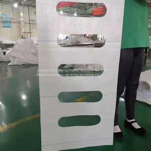 Fully Bottom Loop Transit Bag Square FIBC Jumbo Big Bag Soil PP Woven Jumbo Big Ton Bag or Sand Bag thumbnail-5