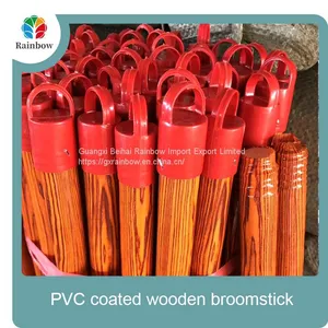 Manufacture Factory Home Cleaning Indoor Outdoor Wooden Broomstick thumbnail-2