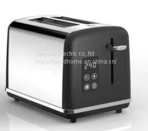 2-slice Stainless Steeltoaster in Retro Style,with Digital Display（Wechat:13510231336） thumbnail-1