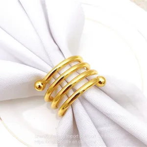 Table Decoration Accessories Tool Serviette Rings West Dinner Napkin Ring thumbnail-3