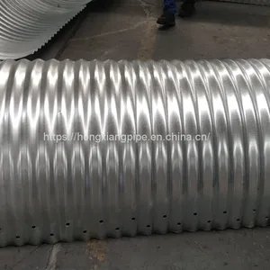 Corrugated Metal Tubes 68*13 Waveshape Assembled Corrugation Pipe thumbnail-4