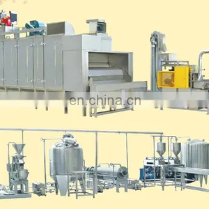 Factory Shanghai Full Automatic Nuts Paste Grinder Grinding Making Machine Peanut Butter Processing Plant Production Line thumbnail-4