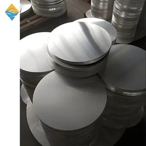 DC Aluminium Disk /Hot Rolled Aluminum Circle for Saucepan 1050 1060 1100 8011 thumbnail-4