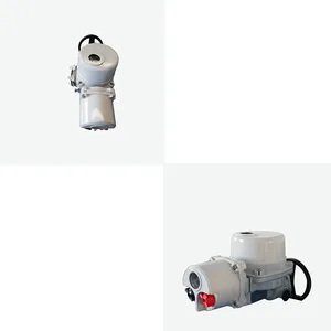 QT AC380V-420V 50-60HZ Motorized Quarter Turn 90 Degree Electric Valve Actuator thumbnail-1