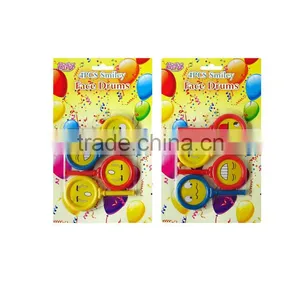 Promotional Plastic Drum,toy Smiling Face Rattle Drum for Children Party Props Toys thumbnail-1