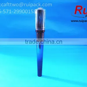 Blue Double Layers Eyeliner Case, Empty Long Thin Shape Eyeliner Tube thumbnail-3