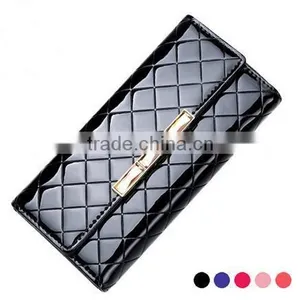 2016 New Heart Printing Lady pu Leather Wallet thumbnail-2