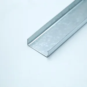 China Factory Furring Channel Carrier C Channel Light Steel Keel Drywall Gypsum Ceiling Suspended C Stud & U Track thumbnail-4