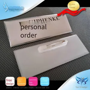 Name Tag Production, Metal Name Tags, Manufacturer of Metal Name Tags thumbnail-3