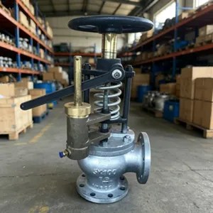 JIS F7399 Cast Steel Angle Pneumatic Quick Closing Valve With Mill Test Report thumbnail-5
