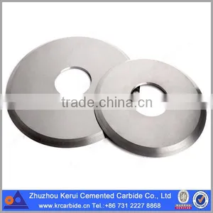 Tungsten Carbide Cutter Circular Blade Knife/ Tungsten Carbide Disc Cutter/ Round Tungsten Carbide Cutters thumbnail-1