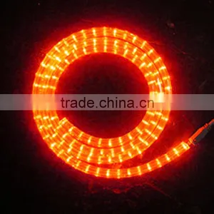14.4W SMD5050 Orange Color Flexible Led Tube Light 60 Led / Meter thumbnail-3