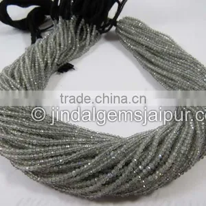 Wholesale Labradorite Micro Cut Roundelle Beads thumbnail-1
