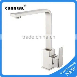 No.K003 Desk Mounted Chrome Palting Kitchen Faucet, Brass Sink Faucet thumbnail-1