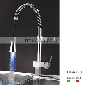 New Design Three Colors LED Kitchen Faucet DE6063J thumbnail-1