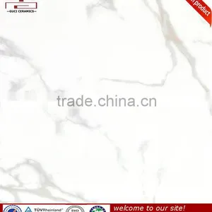 Foshan China Crystal White Glass Floor Tiles thumbnail-1