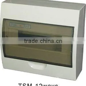 TSM-12ways Surface Distribution Box(Electrical Distribution Box,Plastic Enclosure) thumbnail-1