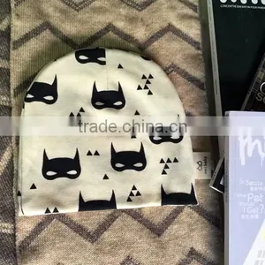Ins Hot Selling Children Autumn & Winter Baby Headwear Toddlers Baby Fashion Printing Soft Cotton Hats thumbnail-4