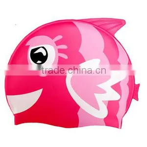 2015 Many Kinds of Designs Silicone Swim Caps thumbnail-5